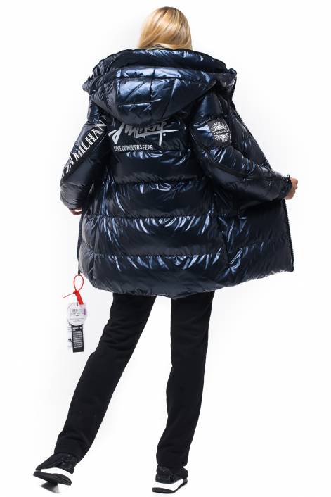 Ультрамодний короткий пуховик №1991