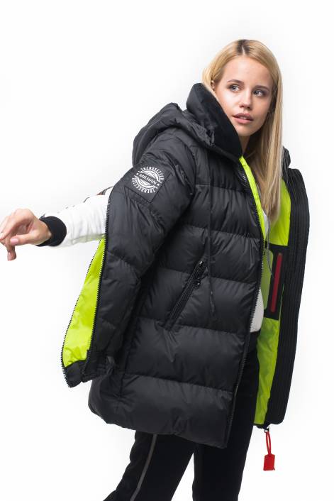 Ультрамодный короткий пуховик №1991