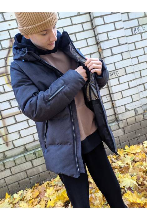 Пуховик для підлітка №7055