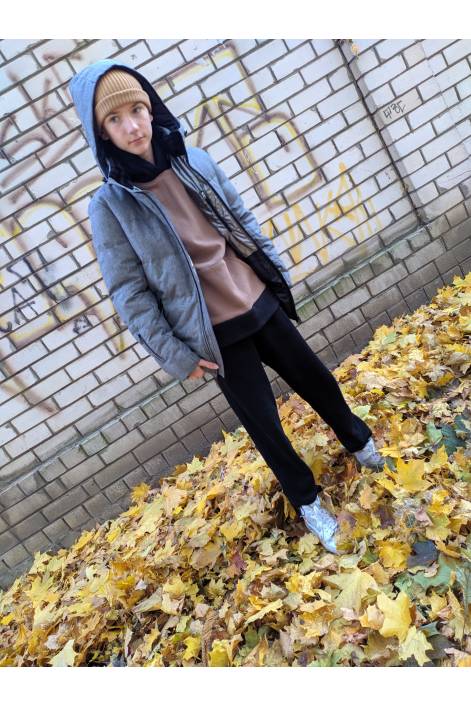 Пуховик для підлітка №7055