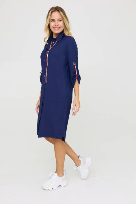 Льняное платье в стиле Sport Chiс №67