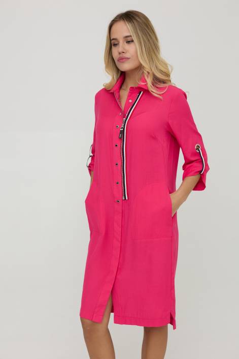 Льняное платье в стиле Sport Chiс №67