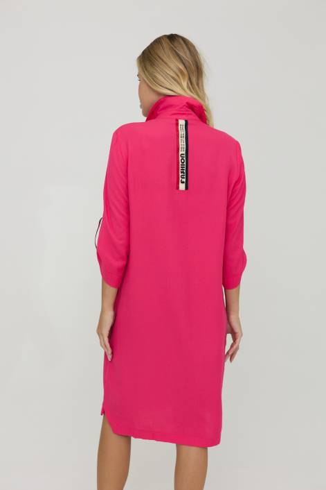 Льняное платье в стиле Sport Chiс №67