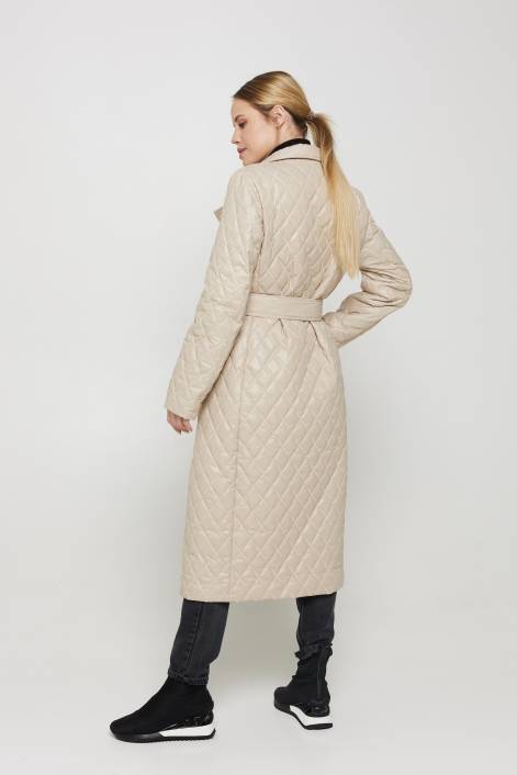 Стьобане пальто на всі сезони №3000